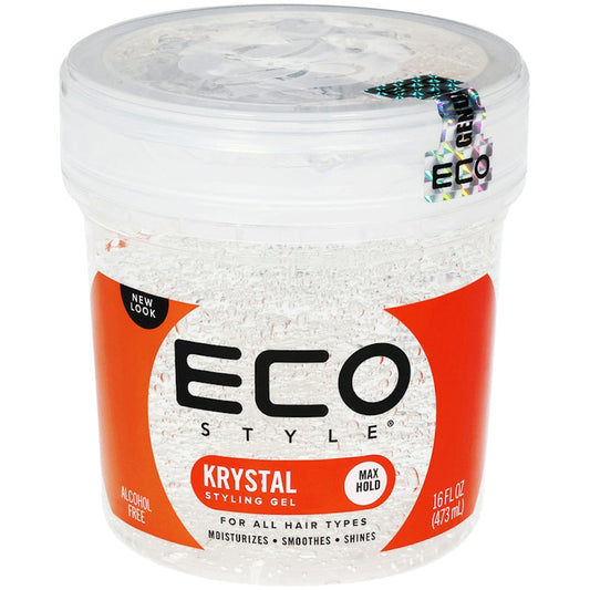 Eco Style Styling Gel, Krystal, Max Hold 16 Fl Oz