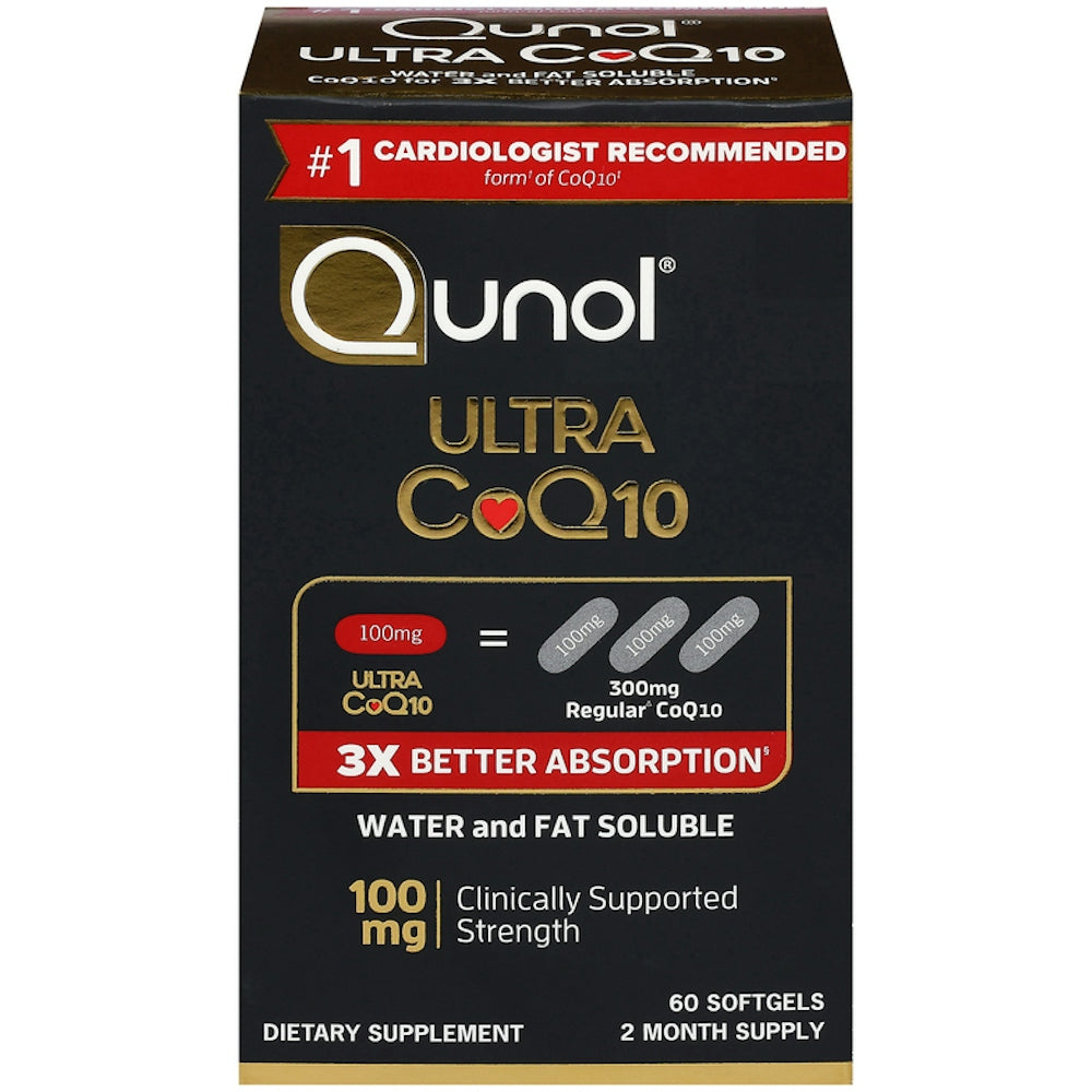 Qunol Ultra CoQ10 Dietary Supplement Softgels
