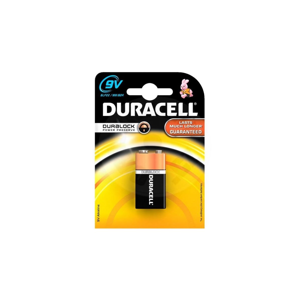 Duracell Батарейка Basic 9V 1шт