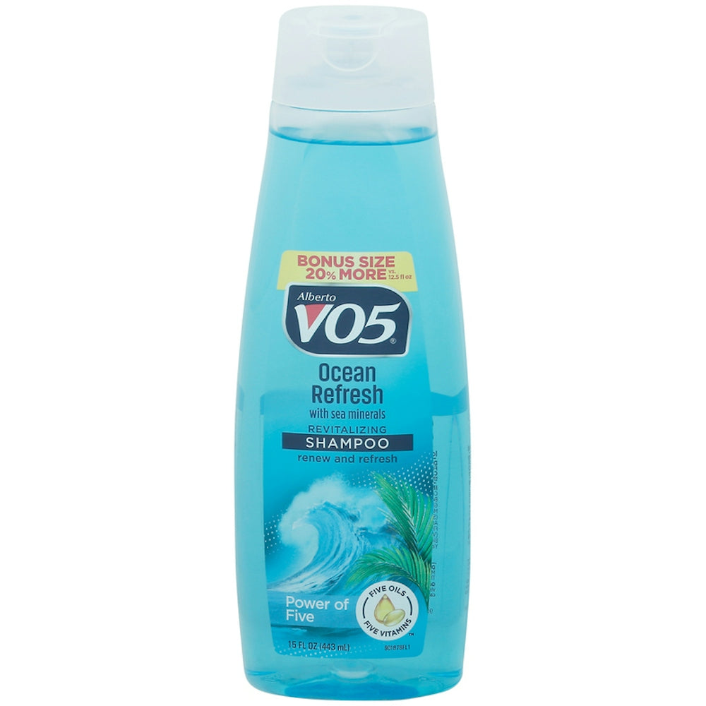 Alberto VO5 Shampoo, Revitalizing, Ocean Refresh, Bonus Size