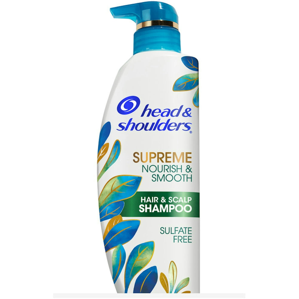 Head & Shoulders Supreme Nourish Smooth Dandruff Scalp Hair Shampoo 11.8 Fluid Ounce