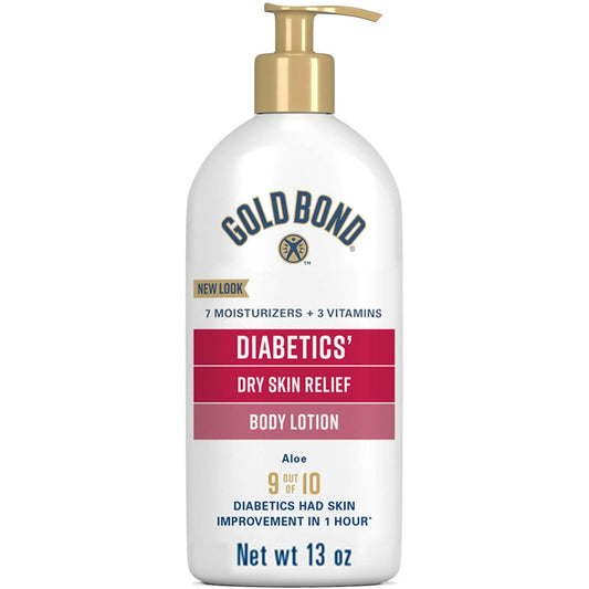 Gold Bond Body Lotion, Aloe, Diabetics, Dry Skin Relief