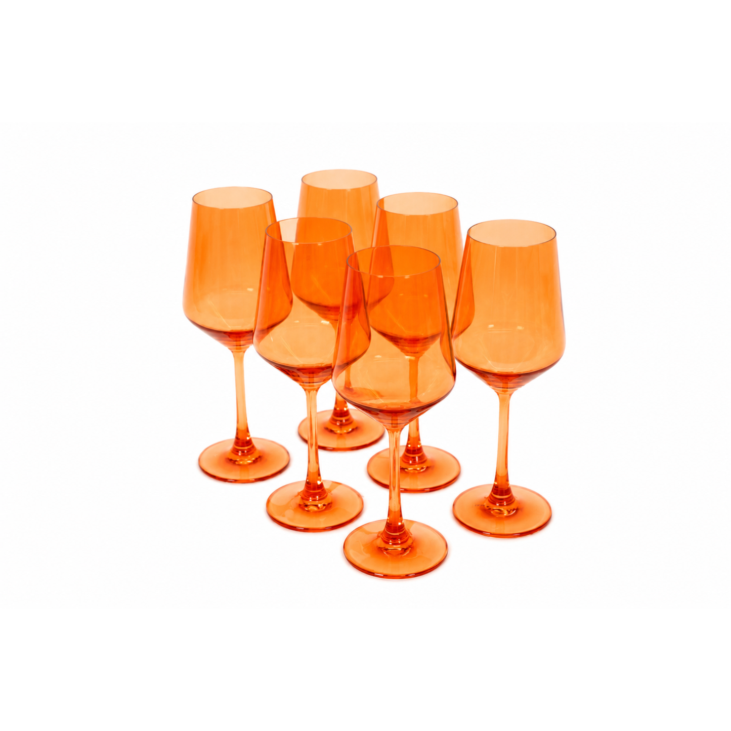 Aperol Orange - Colored Wine Glass