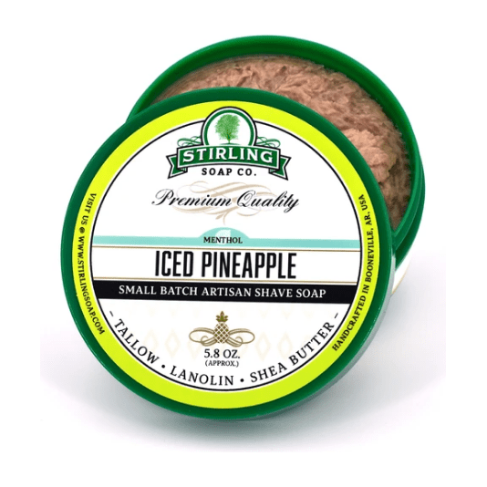 Stirling Soap Co. Iced Pineapple Shaving Collection