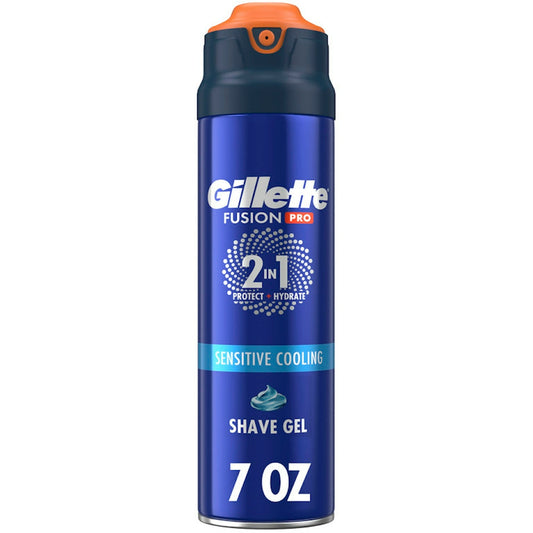 Gillette PRO Men's Sensitive Shaving Gel - 7oz