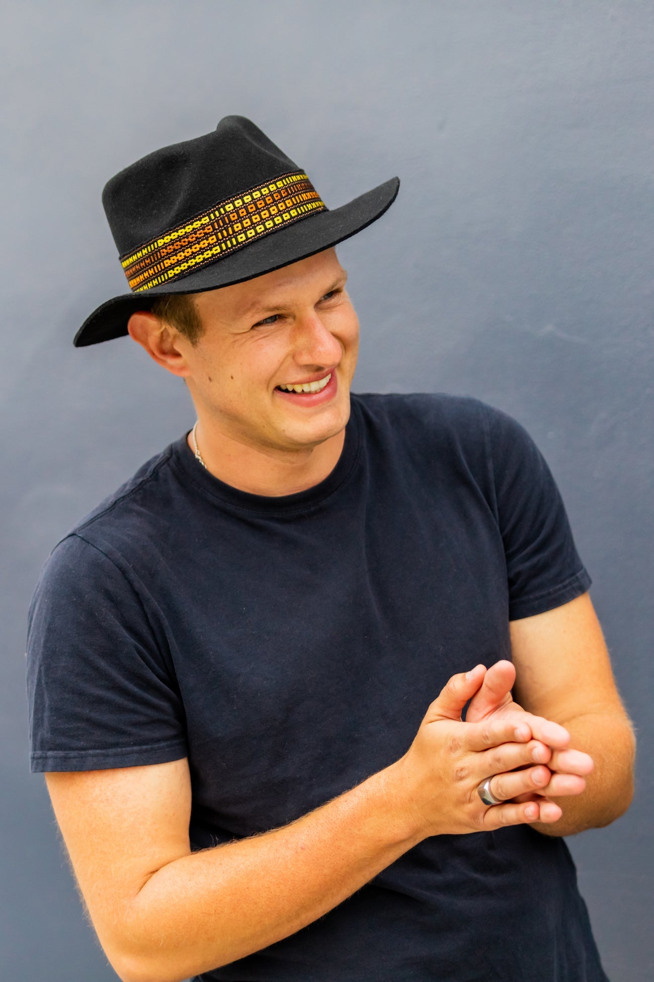 Black Fedora Hat