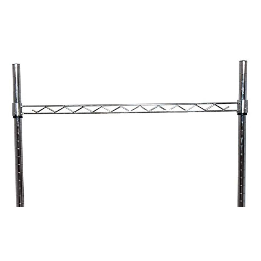 48-Inch Stainless Steel Hang Rail, Case Quantity of 4 (or 4-Pack)
