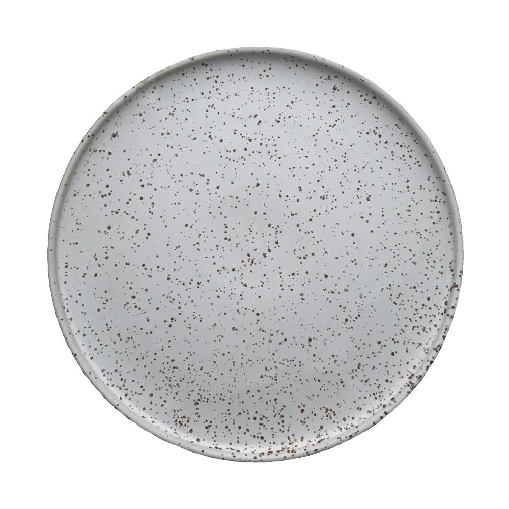 Inka Dinner Plate, Pack of 2 - White/Light Brown