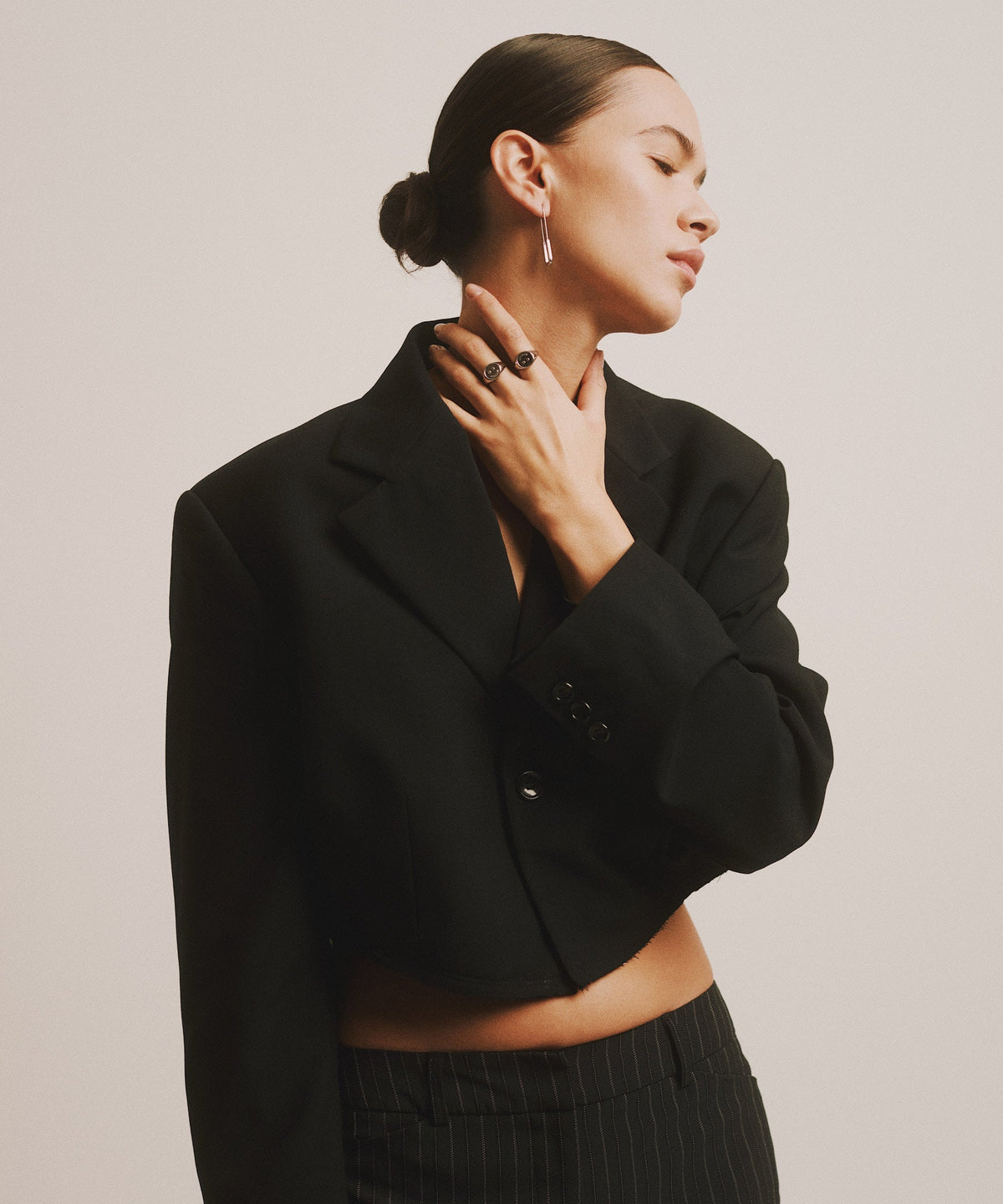 Theo Paper Clip Earrings