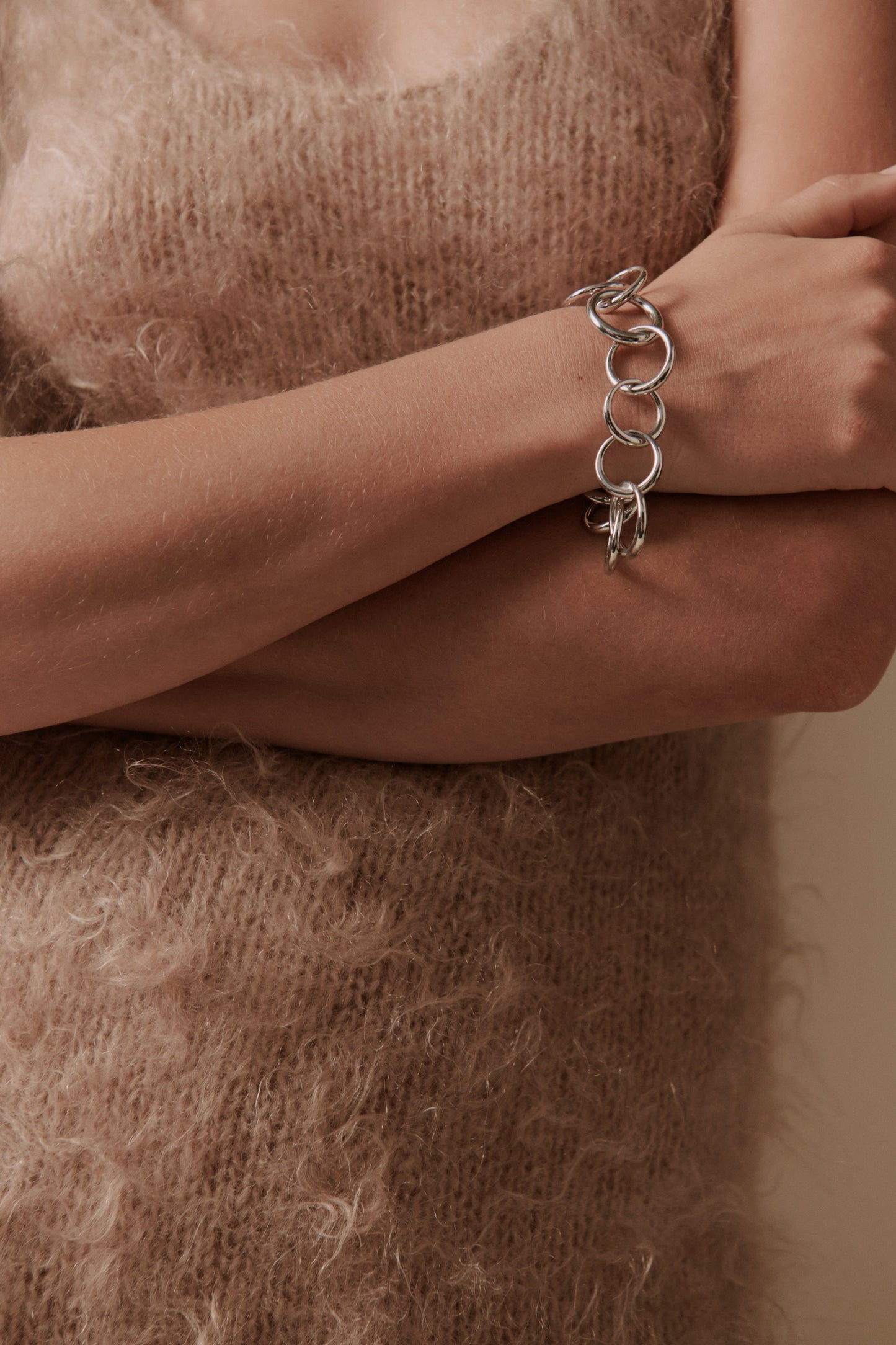 Indy Circle Link Bracelet