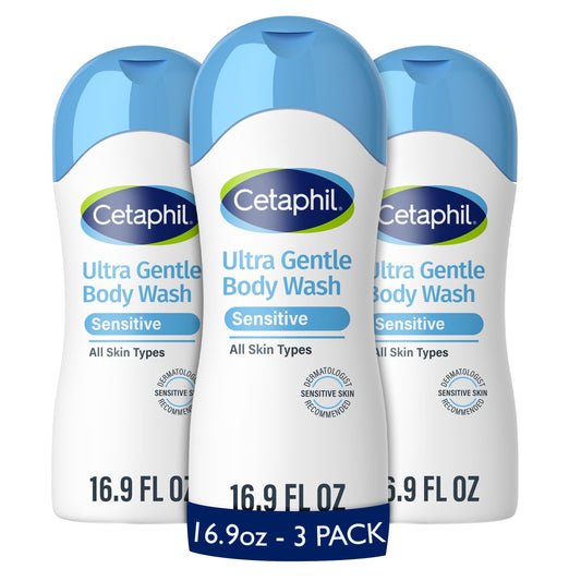 Cetaphil Ultra Gentle Body Wash - Fragrance Free - 16.9 Fl Oz