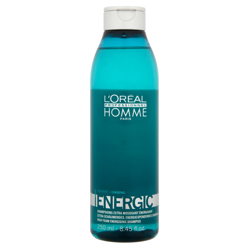 L'Oreal Professionnel L'oréal Homme Energic Shampoo 250ml