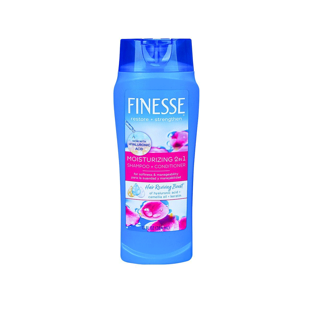 Finesse Moisturizing 2 In 1 Shampoo + Conditioner 13 Fl Oz