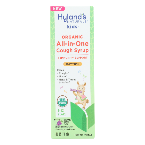 Hyland's Naturals Kids Organic All-in-One Cough Daytime