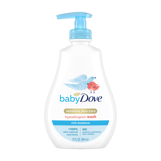 Baby Dove Tip To Toe Wash, Rich Moisture, 13 Ounce Pump
