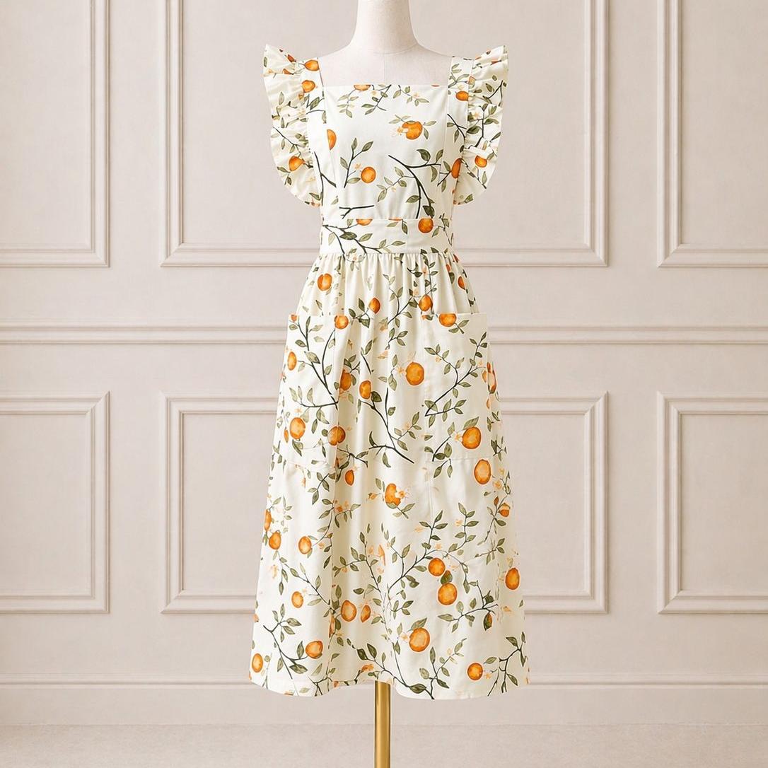 Orange Grove Mommy Hostess Apron