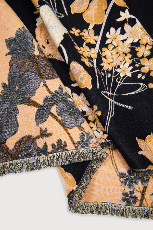 Floral Reversible Scarf
