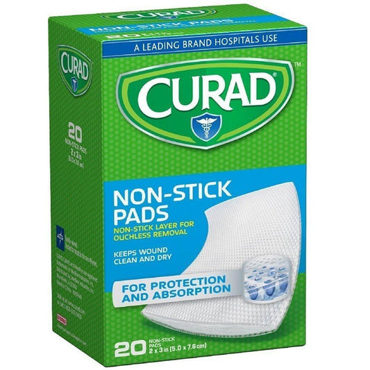 Curad Non-Stick Pads 2 X 3 In