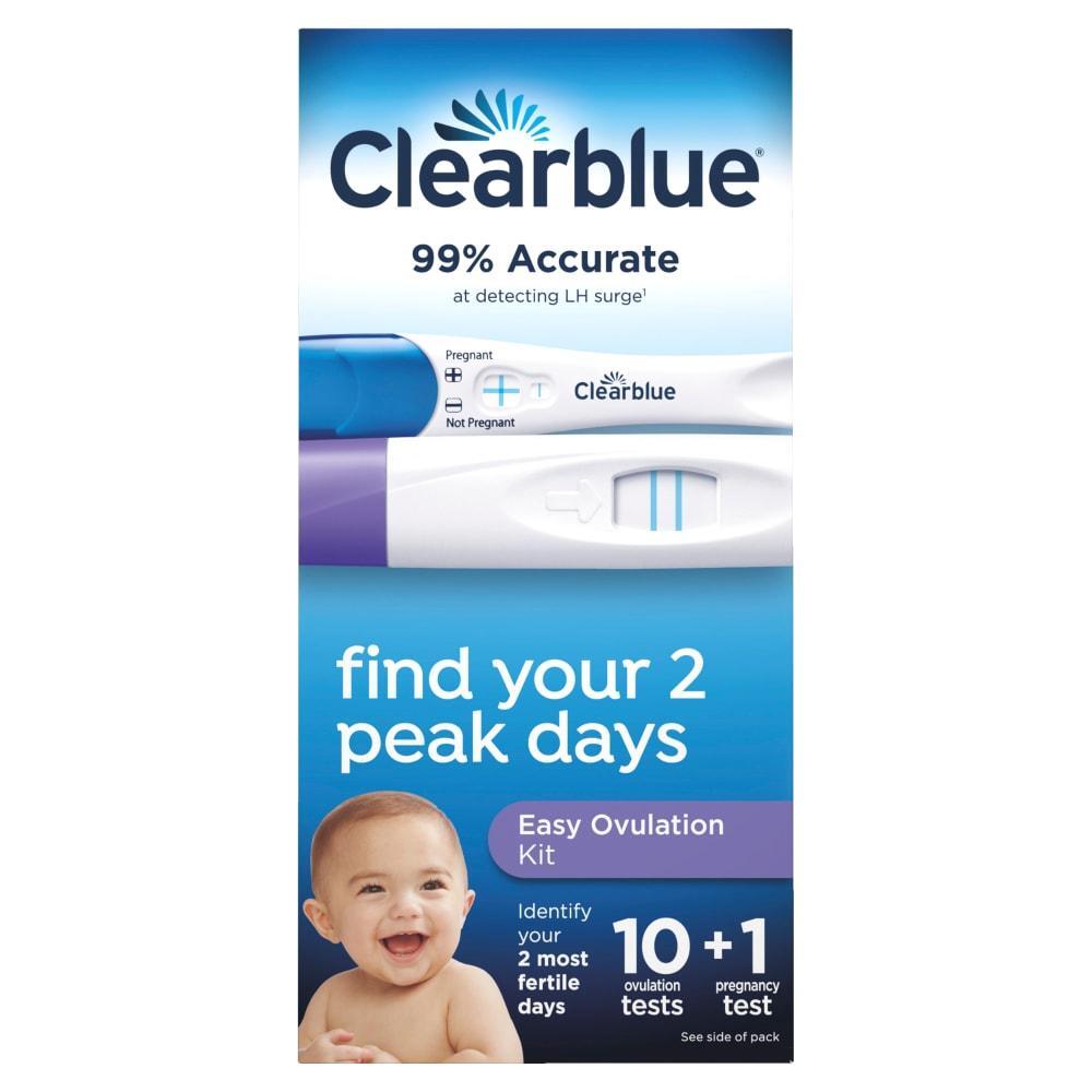 Clearblue Easy Ovulation Kit With Pregnancy Test - 11ct