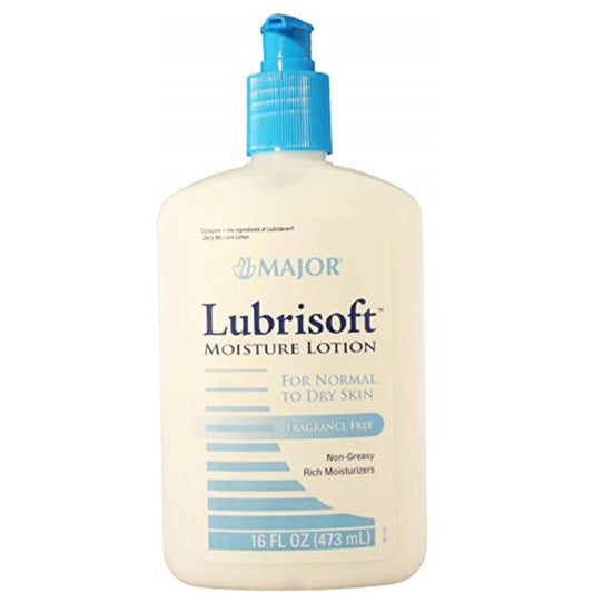 Major Pharmaceuticals Moisturizer Lubrisoft Pump Bottle Unscented Lotion - 16 Oz
