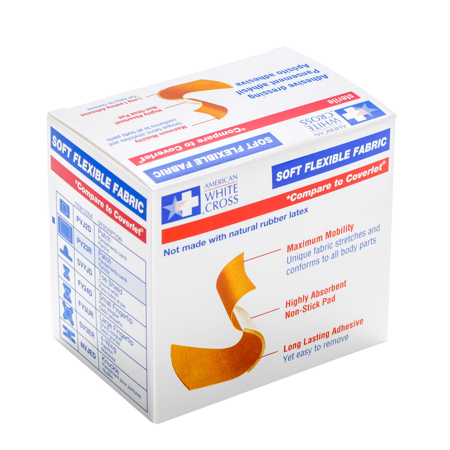 Derma Sciences Bandaids Soft Flexible Fabric Patch (50)