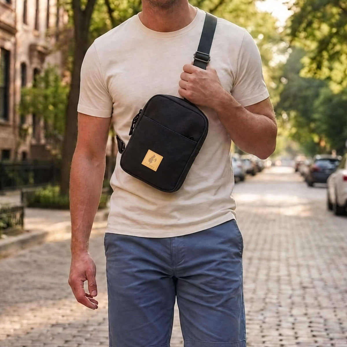 Rozi Convertible Canvas Sling Bag