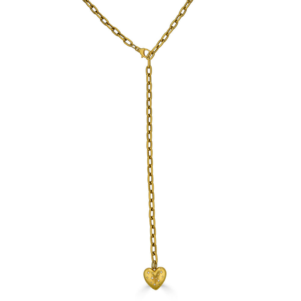 Long Heart Necklace