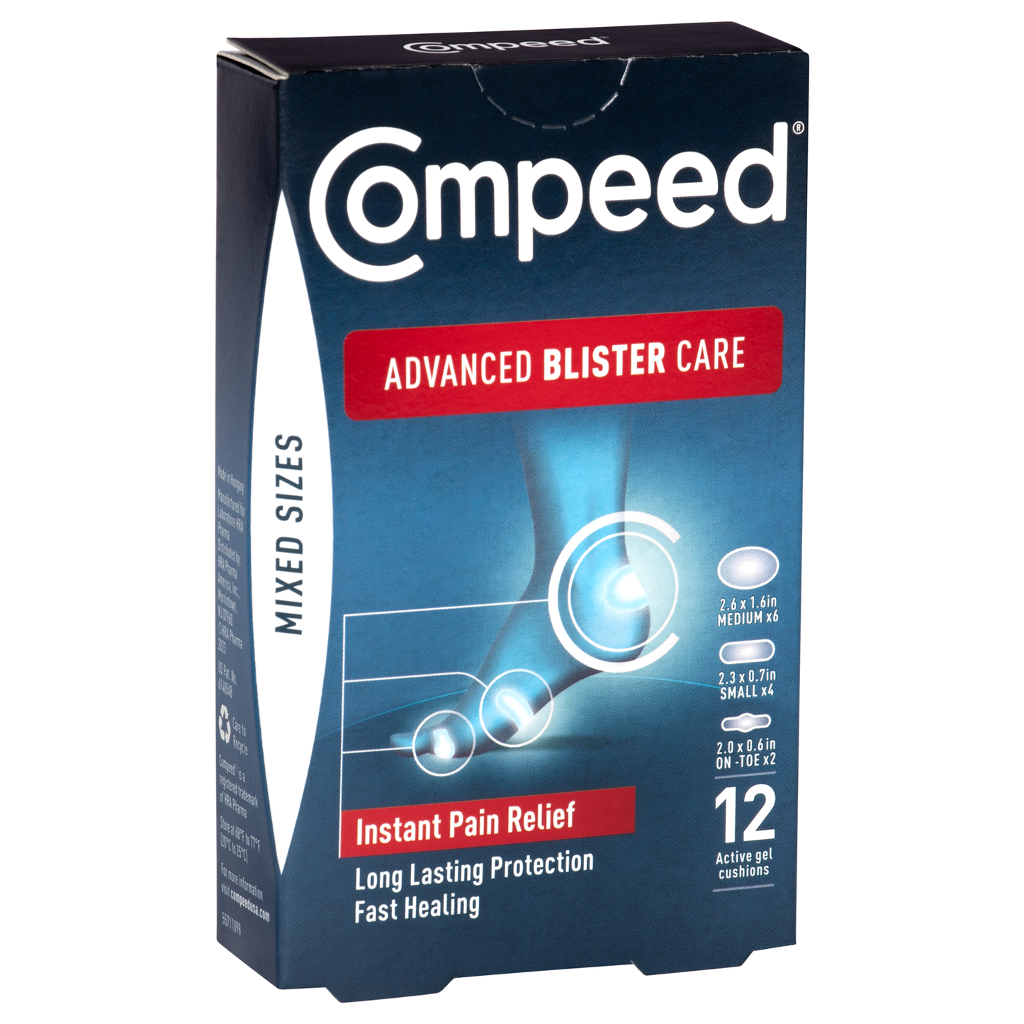 Compeed Advanced Blister Care Gel Cushions Mixed Sizes