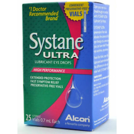 Systane Ultra Lubricant Eye Drops High Performance Vials