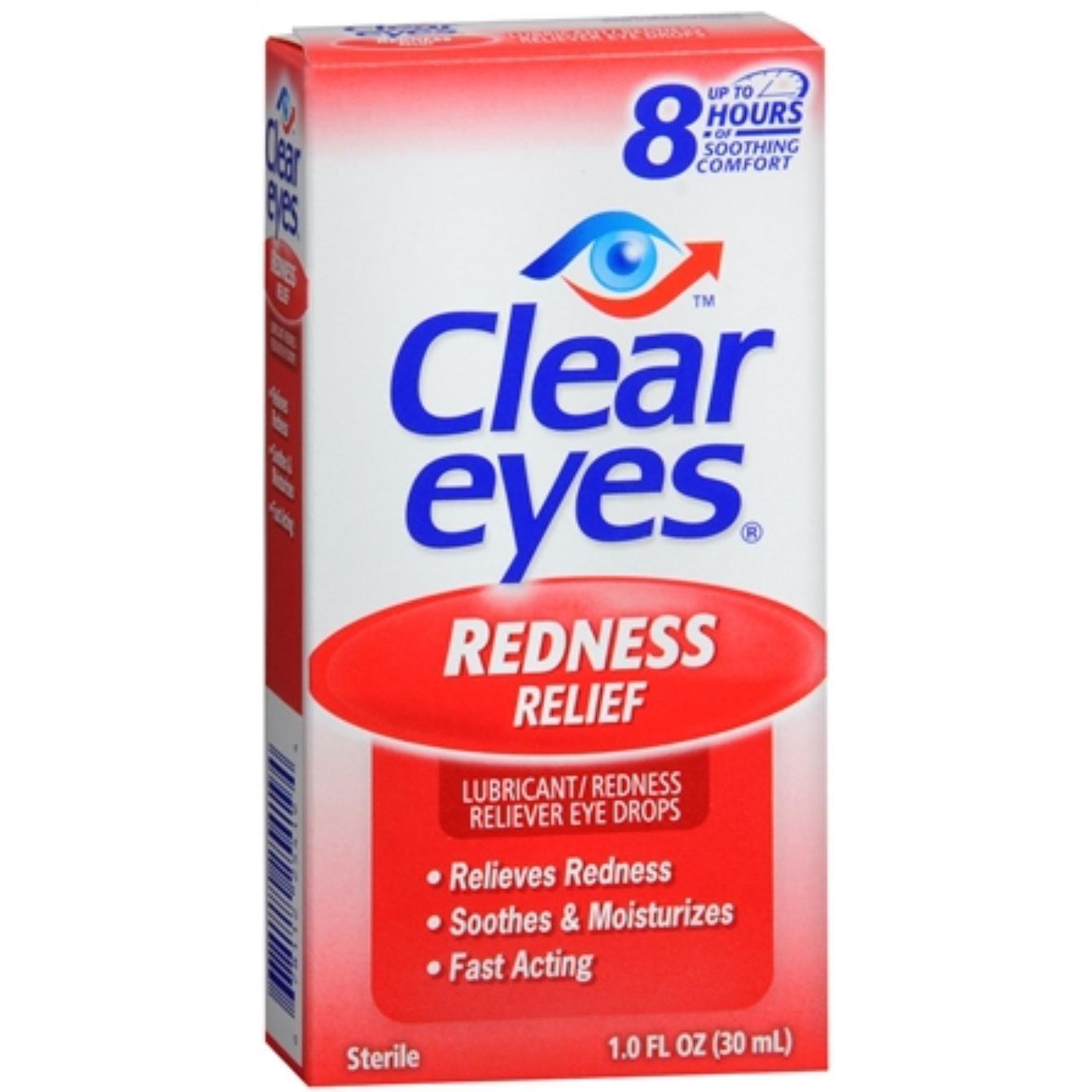 Clear Eyes Eye Drops, Redness Relief, 1 Fl Oz