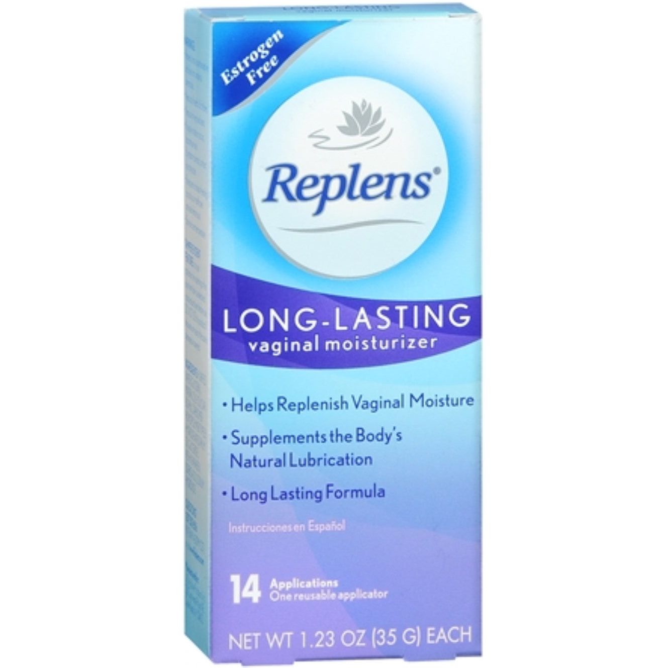 Replens Long Lasting Vaginal Moisturizer 35 Gm