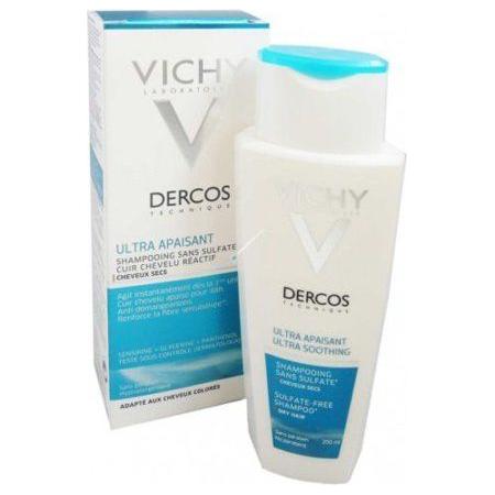 Vichy Dercos Ultra Soothing Shampoo for Dry Hair 200ml