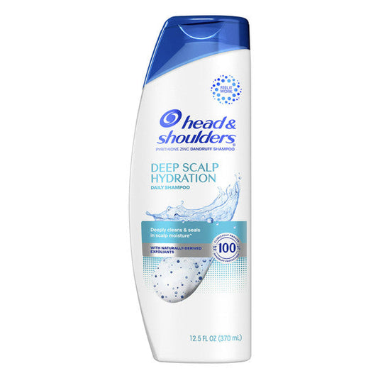 Head & Shoulders Shampoo, Daily, Deep Scalp Hydration 12.5 Fl Oz