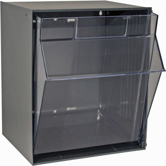 Quantum Storage Systems Bins 1 Tip Out Gray