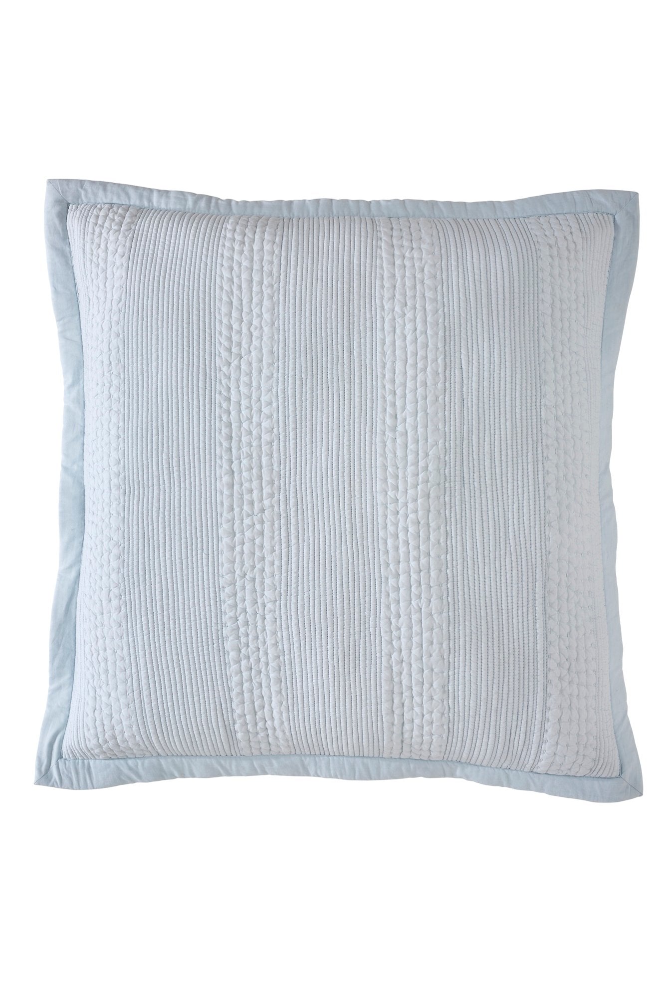 Laysan Quilted Cotton Coverlet Sham