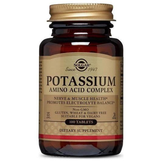 Solgar Potassium Amino Acid Complex 100 Tablets