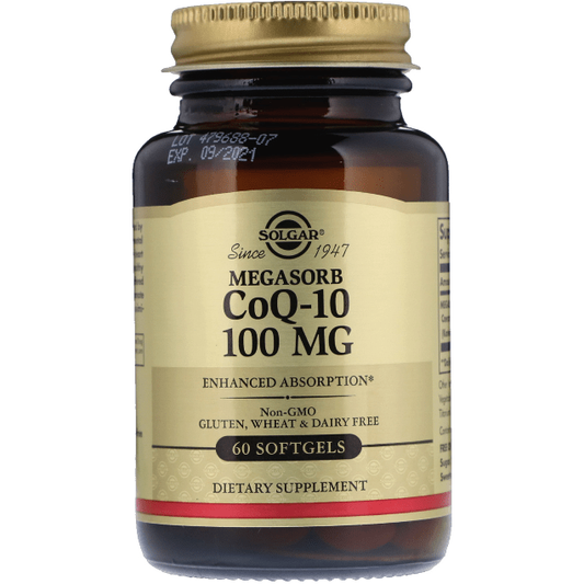 Solgar CoQ-10 100 mg 60 Softgels