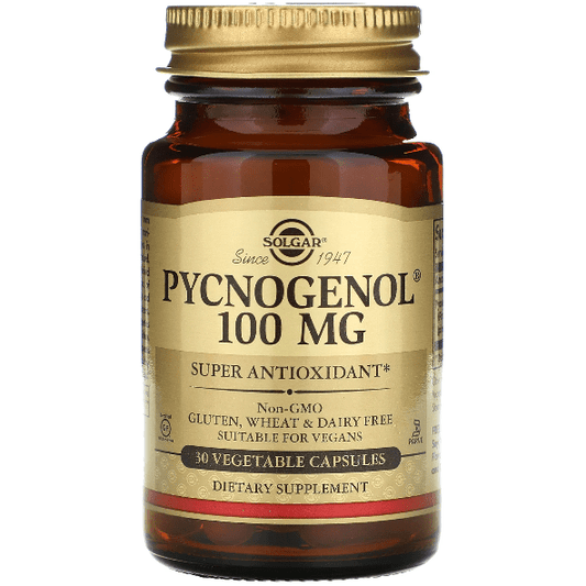 Solgar Pycnogenol 100 mg 30 Vegetable Capsules