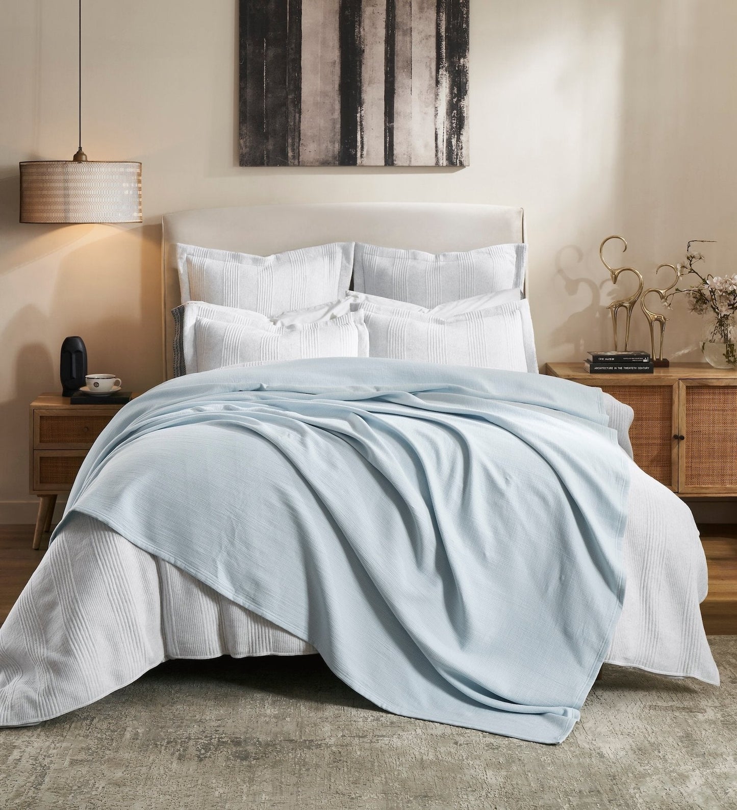 Vienna Texture Cotton Blanket