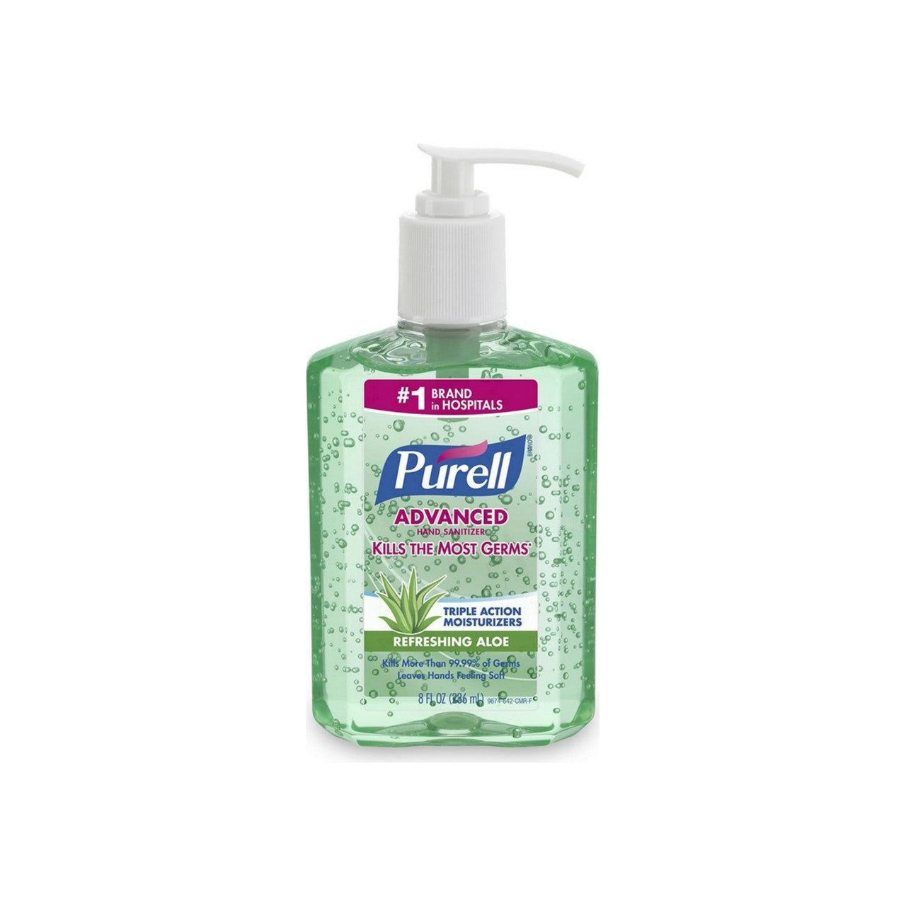 Purell Advanced Hand Sanitizer Gel Refreshing Aloe 2 Fl Oz
