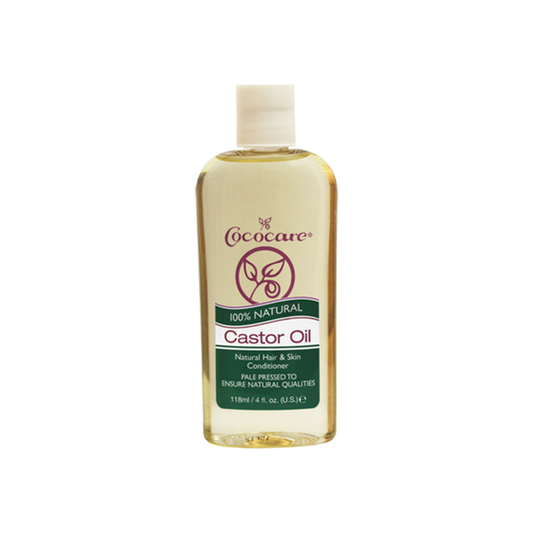 Cococare 100% Natural Castor Oil, 4 Fl Oz (118 Ml)