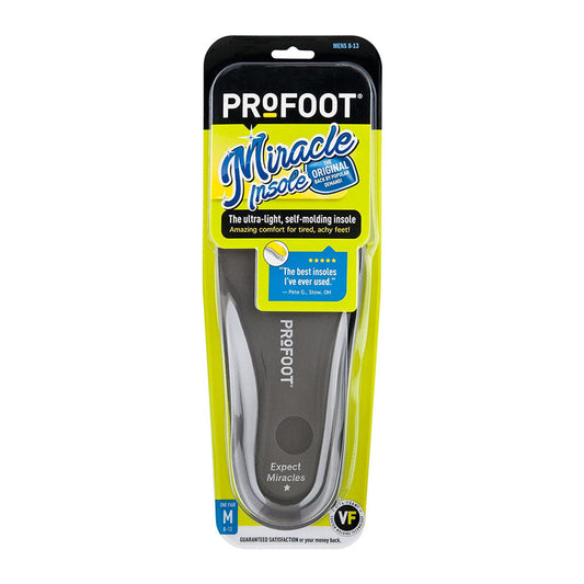 Profoot Miracle Insole, Mens 8-13, 1 Pair