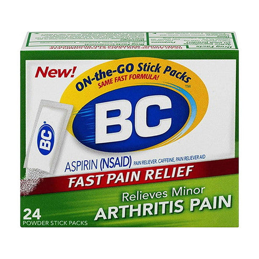 BC B&C Pain Reliever Fever Reducer, Arthritis Formula, Powders