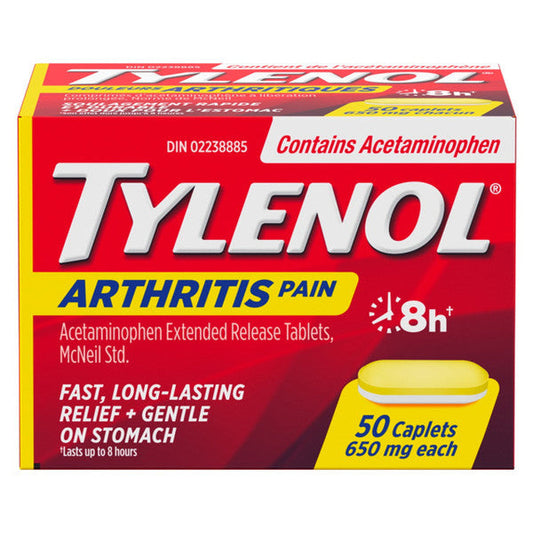 Tylenol Arthritis Pain, 650 Mg, Caplets
