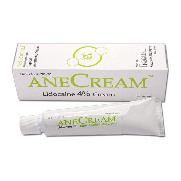Anecream Lidocaine 4% Topical Anesthetic 30 Gm