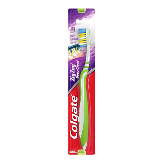 Colgate Wave Zig Zag Deep Clean Full Head Medium Toothbrush
