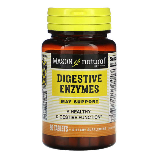 Mason Natural Digestive Enzymes, 90 Tablets