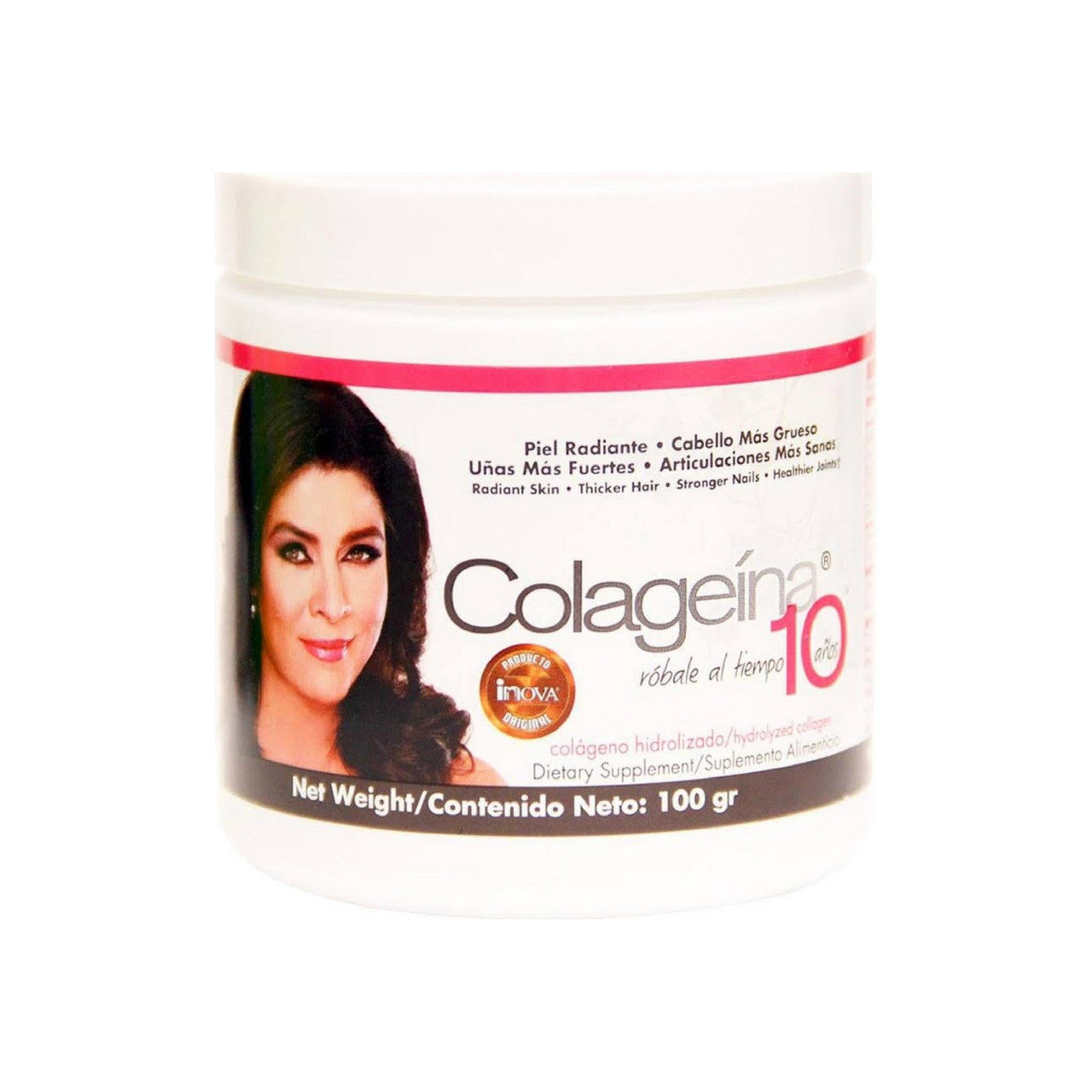 Colageina Hydrolyzed Collagen Powder, With Vitamin C, Orange Flavor