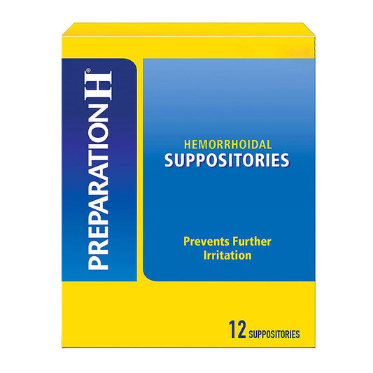Preparation H Hemorrhoid Relief Suppositories
