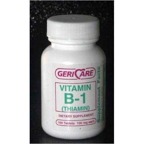 Geri-Care Vitamin B-1 Supplement 100 Mg Tablets, 100EA Per Bottle